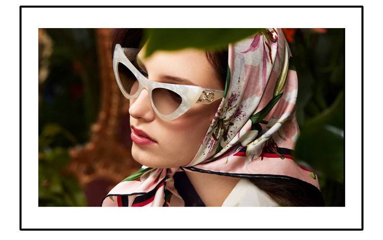 Accessoires Sonnenbrillen runde Sonnenbrillen Dolce & Gabbana 